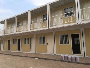 中鐵集團亦莊開發(fā)區(qū)打包箱宿舍項目